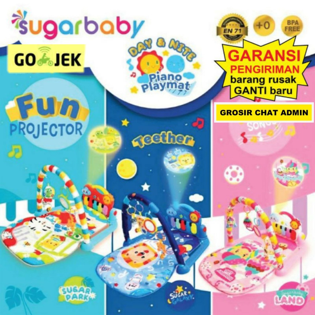 NEW DAY AND NITE / PLAYMATE PIANO/PLAYMATE MUSICAL PIANO/PLAYGYM PIANO PIANO PLAYMAT BAYI PIANO PLAYMATE SUGARBABY PIANO PLAYMAT SUGARBABY PIANO PLAYMAT SUGAR BABY PIANO DAY N NITE SUGAR BABY