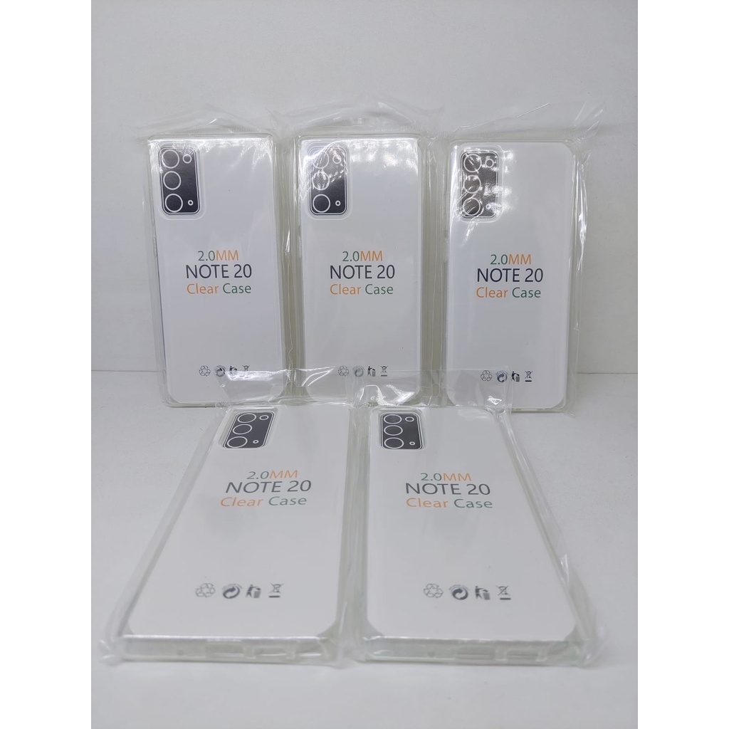 SoftCase OEM Transparan Samsung Note 20 Ultra Note20 S23 S23 Plus S23 Ultra UltraThin 2.0mm SUPER CLEAR