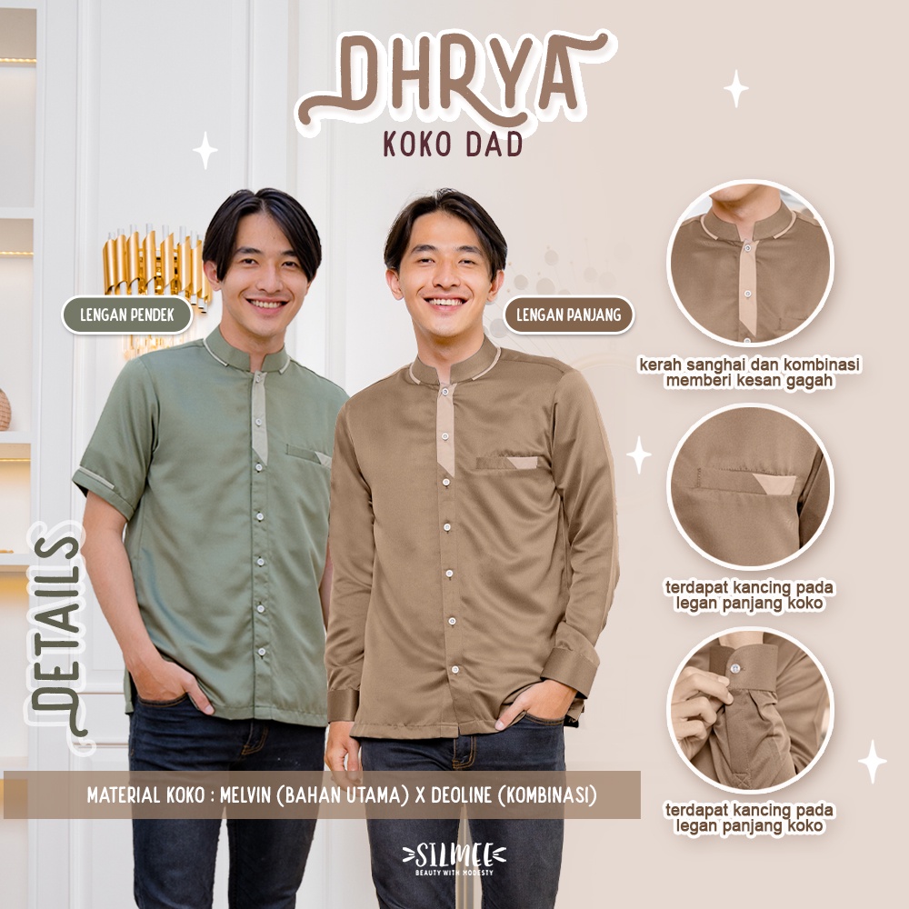 {SILMEE} DHRYA KOKO DAD & KID. Dhrya Family Set by Silmee