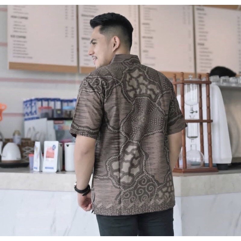 BATIK LENGAN PENDEK BERKUALITAS BATIK SRAGENAN