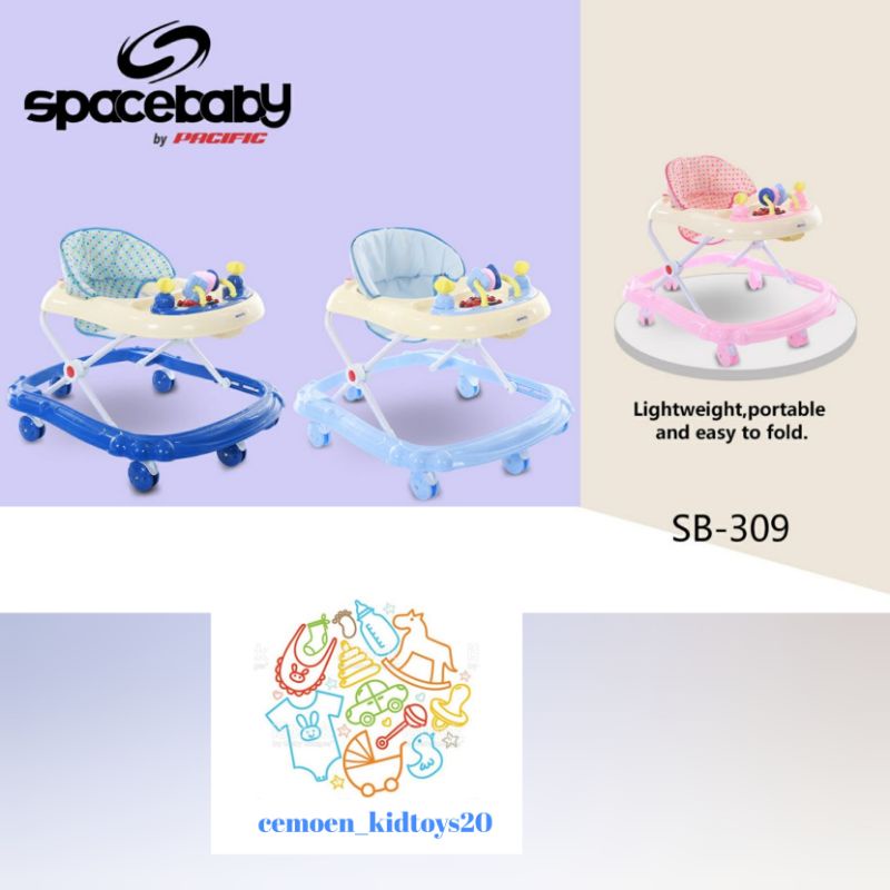 [TERMURAH] BABY WALKER STANDART STANDAR SPACE BABY SB 309