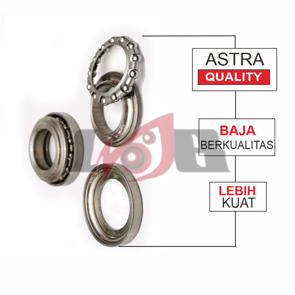 Komstir Tiger GL Pro Neo Tech Bearing Laher Race Comstir Set ASPIRA