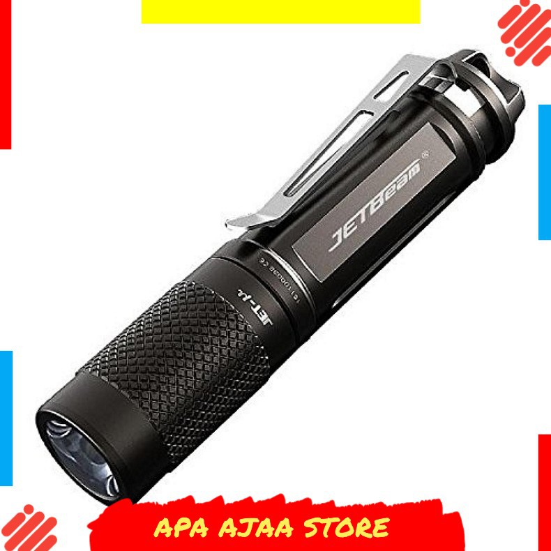 Best Seller ! JETBeam Jet-U Tiny Flashlight Senter LED CREE XP-G2 135 Lumens