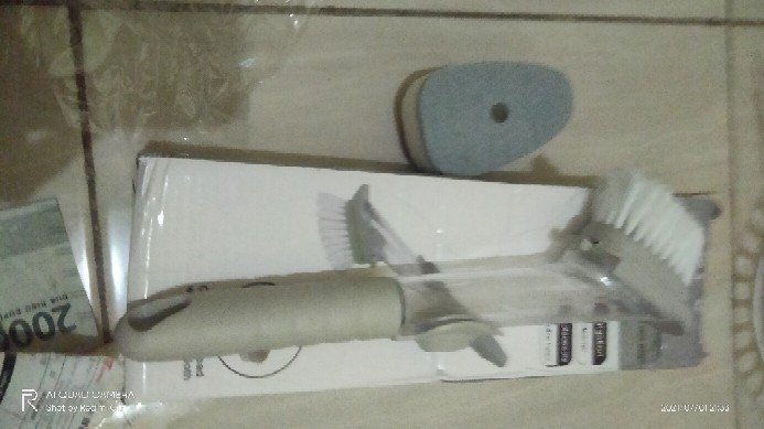 Sikat Dan Spon Gagang Dispenser Sabun Sikat Serbaguna Praktis Sikat Cuci Piring