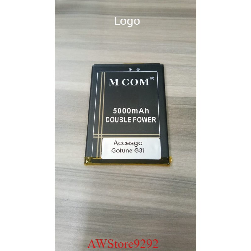 Mcom Battery Batre Baterai Double Power Mcom Access Go AccessGo Gotune G3i