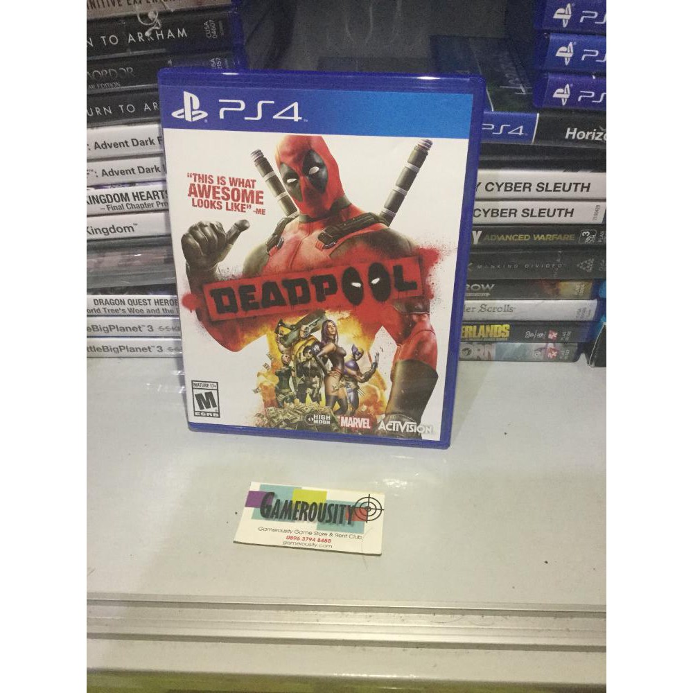 Deadpool region all 2nd PS4 Terbaik