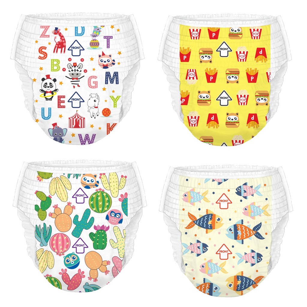 POKANA PANTS UNISEX MEGA PACK S60, M58, L48, XL42,  XXL36