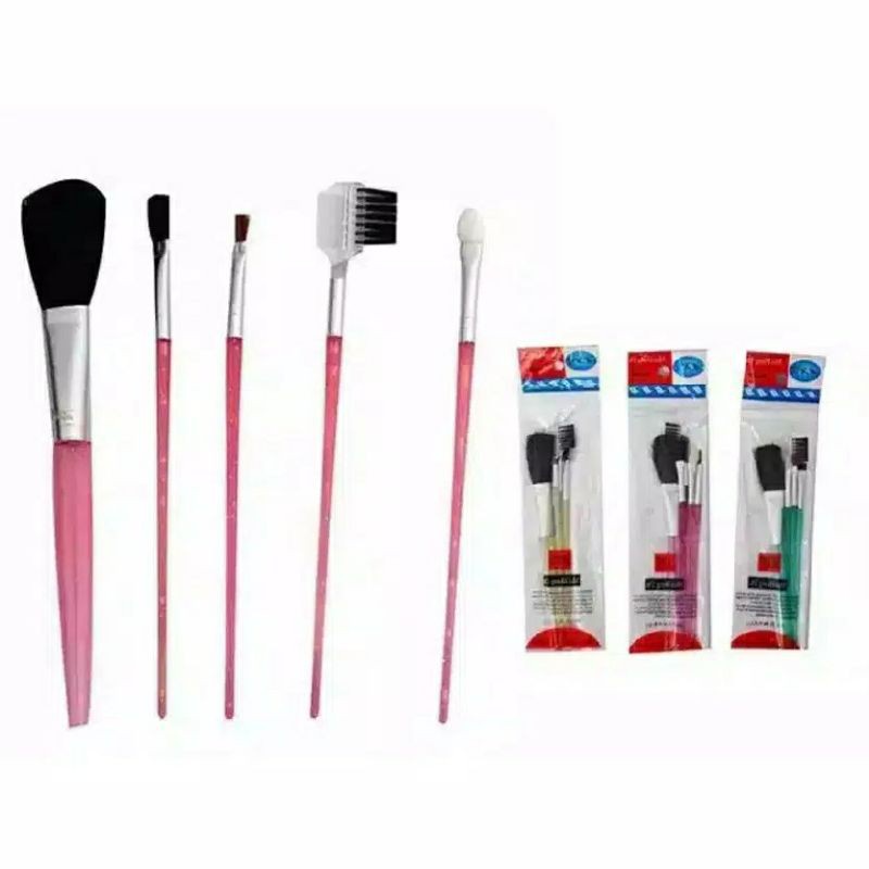 GEN - Kuas Set Masker Makeup Cosmetic Brush 5 In 1