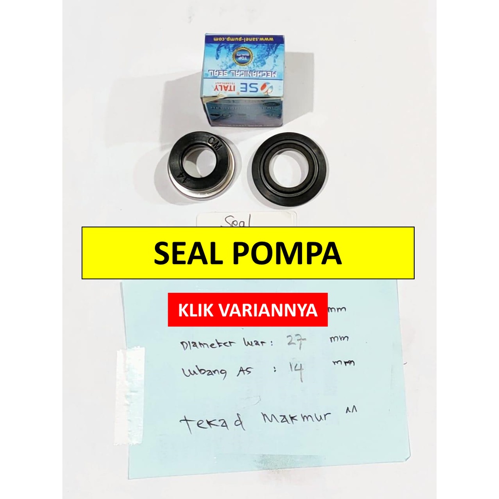 Karet Seal Pompa Air - Spare Part Gulung Dinamo Pompa Air