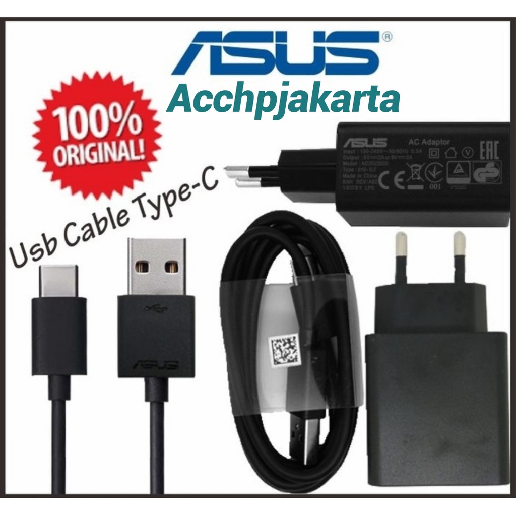 Charger ASUS Zenfone 3 / Casan Asus USB Type C / 2A / 9V / Fast Charging Original 100%