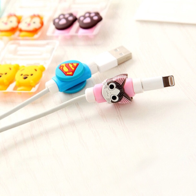 Cable Protector Cable Cute Cartoon  Cable Organizer