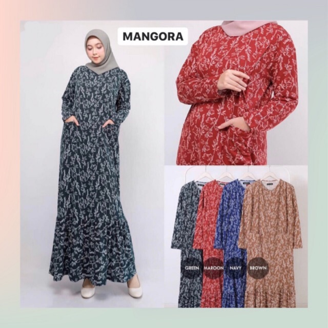 Malika Maxi Dress (BUSUI FRIENDL, NURSINGWEAR, BAJU MENYUSUI, GAMIS MENYUSUI, BUKAAN KANAN KIRI)