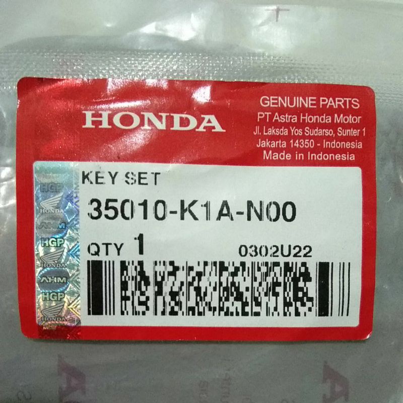 Kunci Kontak Set Beat LED 2021