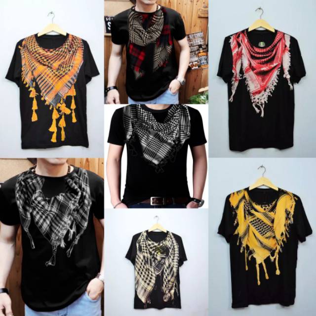  Kaos  muslim sorban  pendek 7 motif  Shopee Indonesia