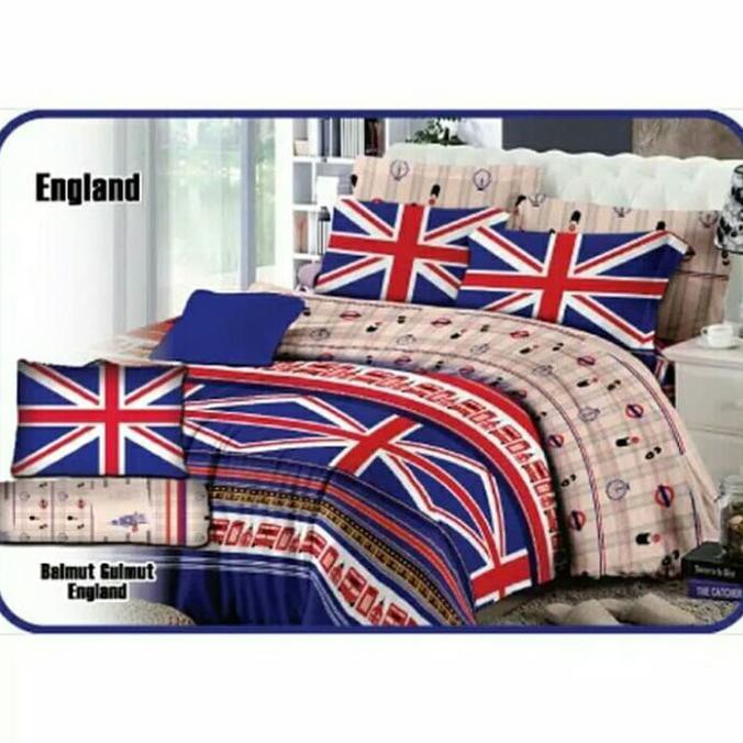 sprey england bendera inggris uk 180x200 (Sprei/Bed Cover)