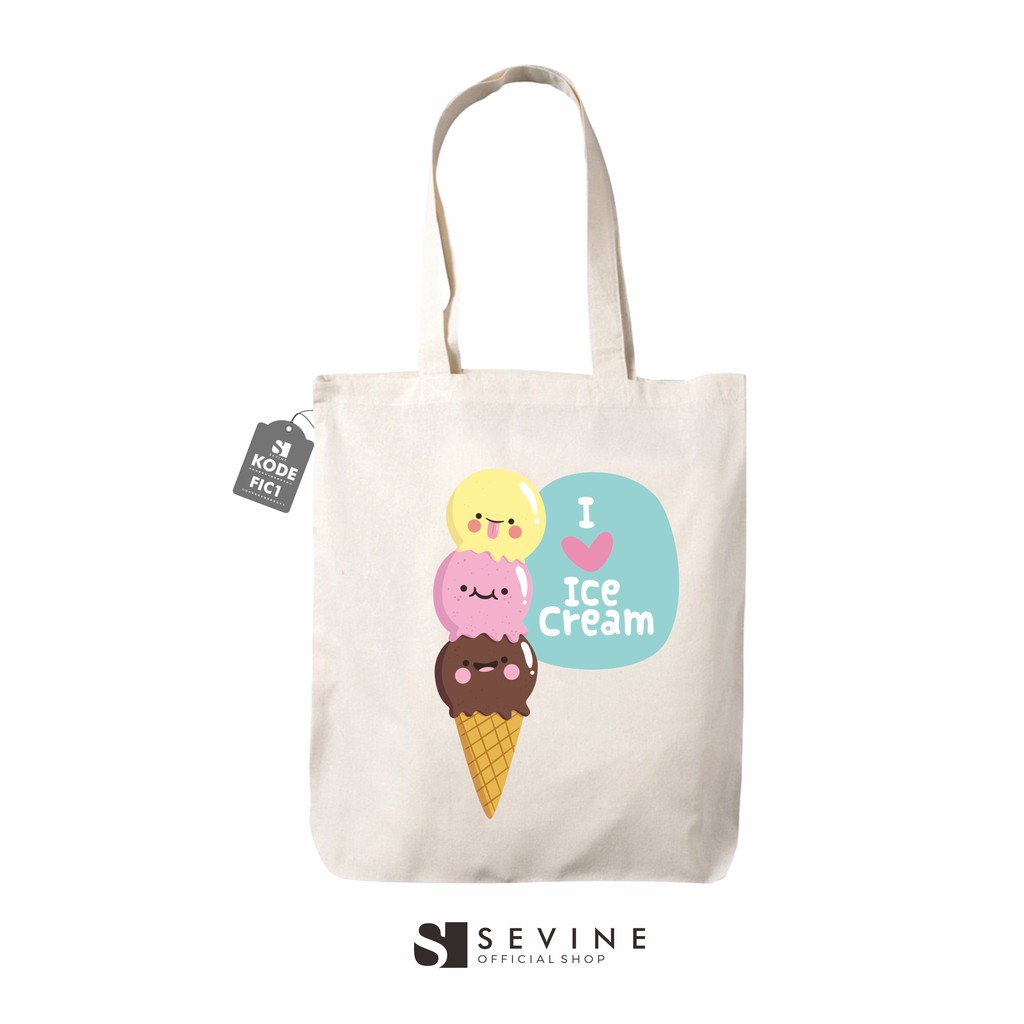 Sevine Tote Bag Resleting Tas Fashion Belanja Wanita Totebag - FIC