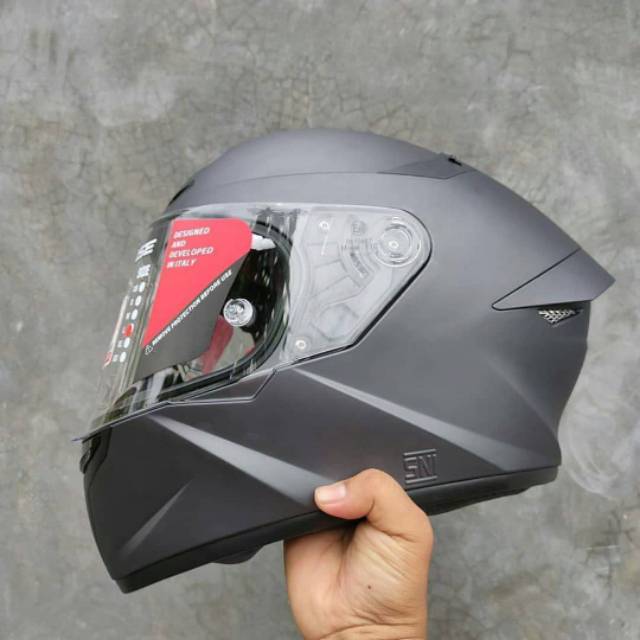 HELM KYT TT COURSE BLACK DOFF ORIGINAL HELM TOURING KYT TTCOURSE BLACK DOFF BLACK MATT ORI NO NFR