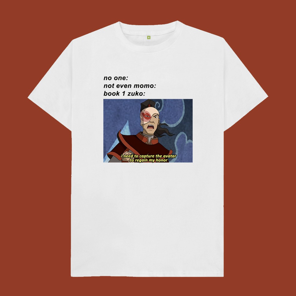 Kaos Avatar: The Last Airbender Zuko komik dvd