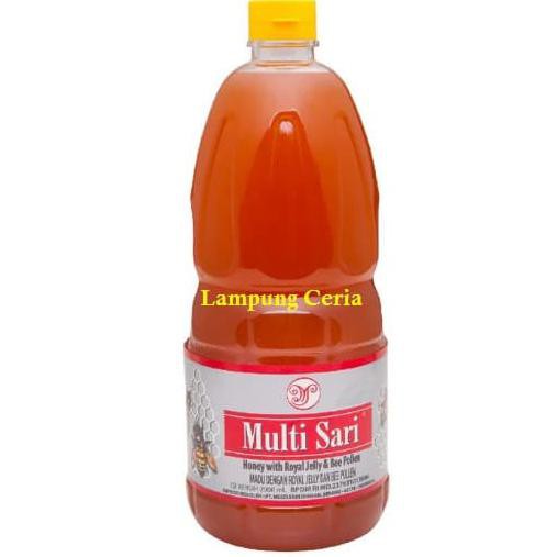 

Multisari Plus 2000 Ml Madu Murni Asli Royal Jelly Bee Pollen