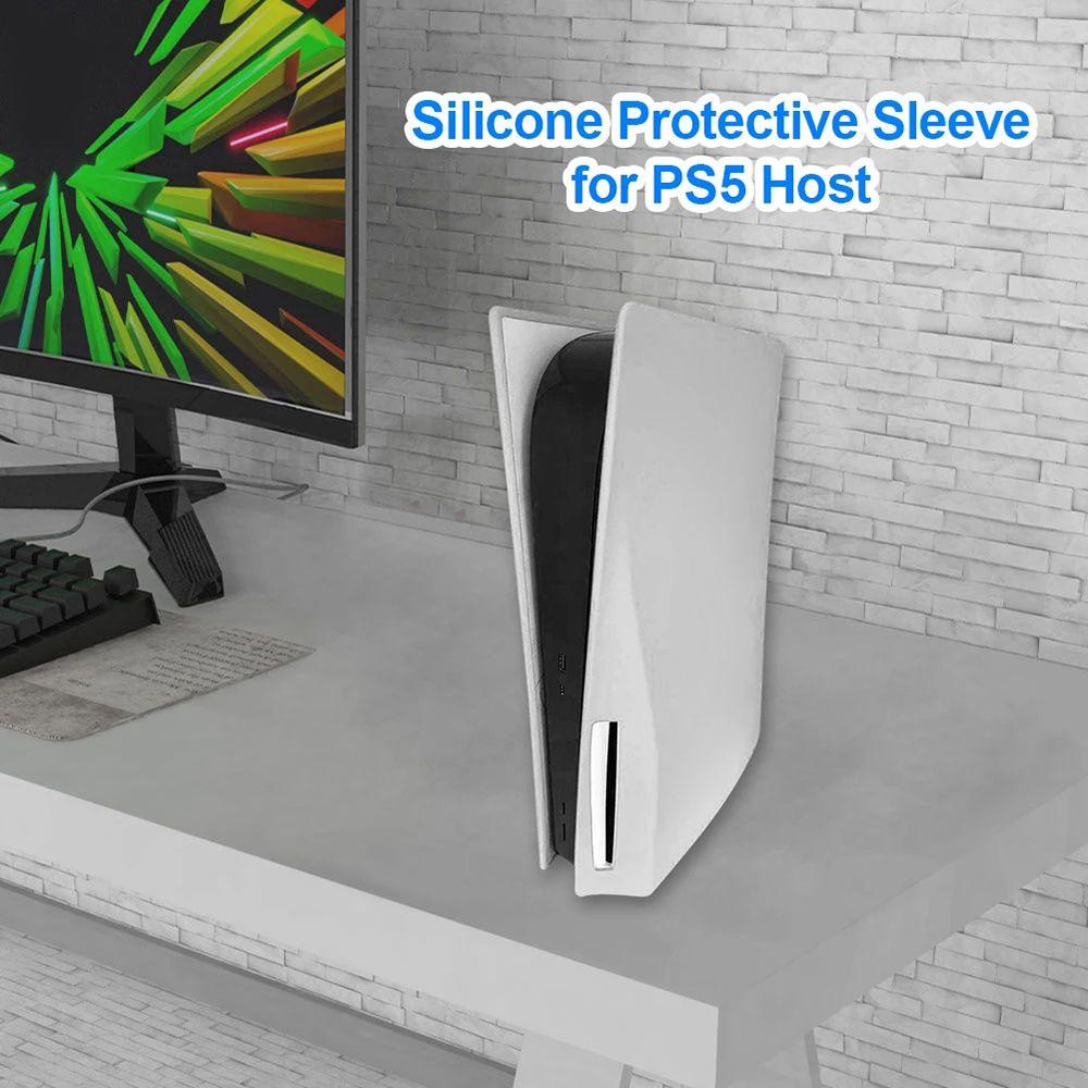 Preva Untuk PS5 Host Cover Pengganti Silikon Housing Shell Game Host Shell