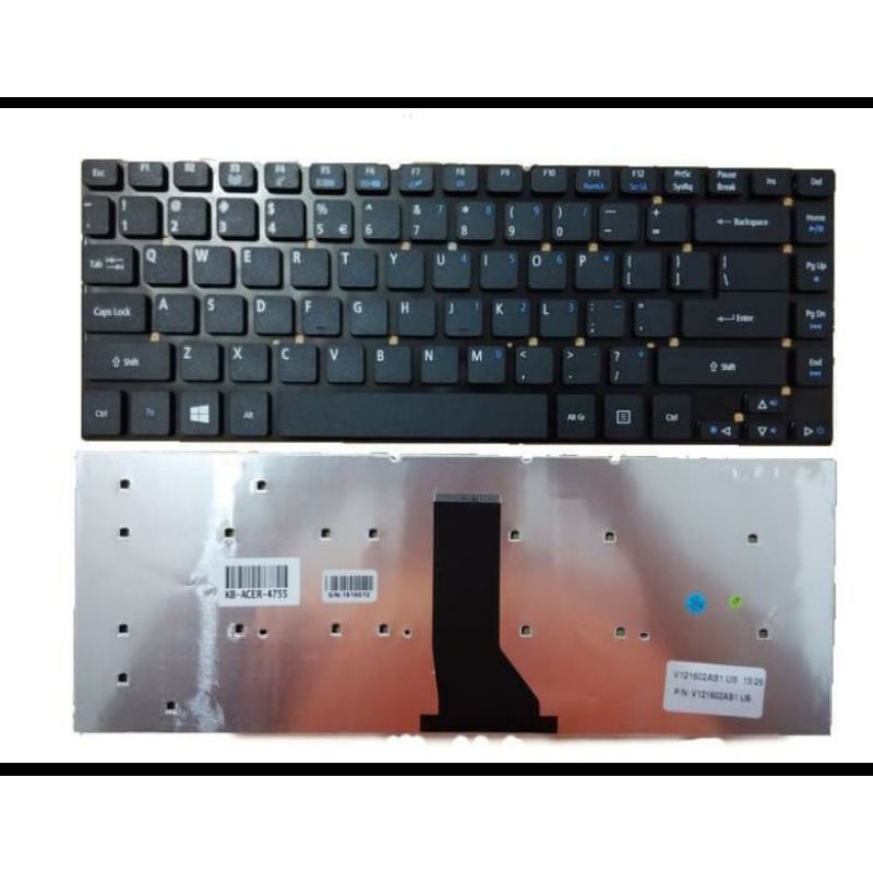 ORIGINAL Keyboard Acer Aspire 4755, 4755G, 3830T, 4830T, 3830, 4830
