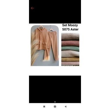 CLARKE SET CELANA HOODY MOZY