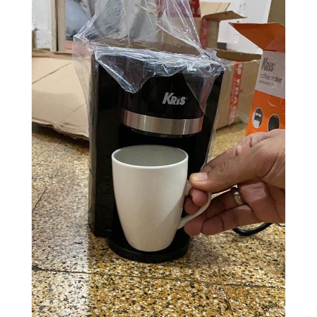 SALE  COFFEE MAKER + GLASS BY ACE HARDWARE