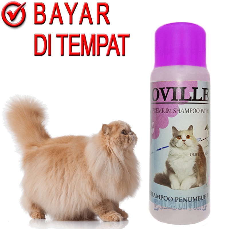 OVILLE CAT SAMPO KUCING BULU RONTOK SHAMPOO PENUMBUH BULU