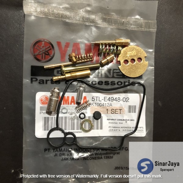 REPAIR KIT MIO REPAIR KIT MIO SPORTY REPAIR KIT KARBURATOR MIO SMILE 5TL