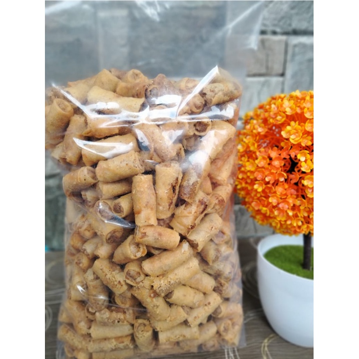 

500 Gram Sumpia Udang Abon Khas Cirebon Termurah/Cemilan Enak/Snack Kiloan/Makanan Ringan