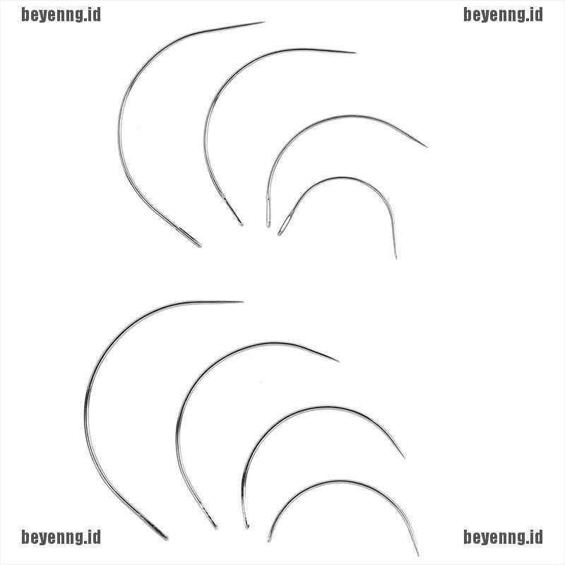 Bey 25Pcs / set Jarum Jahit Lengkung Untuk Perlengkapan Rumah Tangga