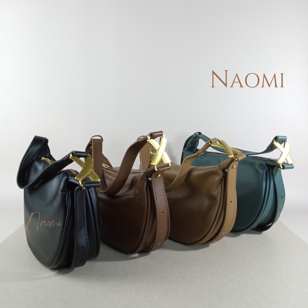 NAOMI - Sierra Hand Bag Import Wanita Premium - Tas Selempang Wanita Kulit Sintetis - Fashion Bag - Tas Wanita - Tas Naomi - Naomi Bag - women bag