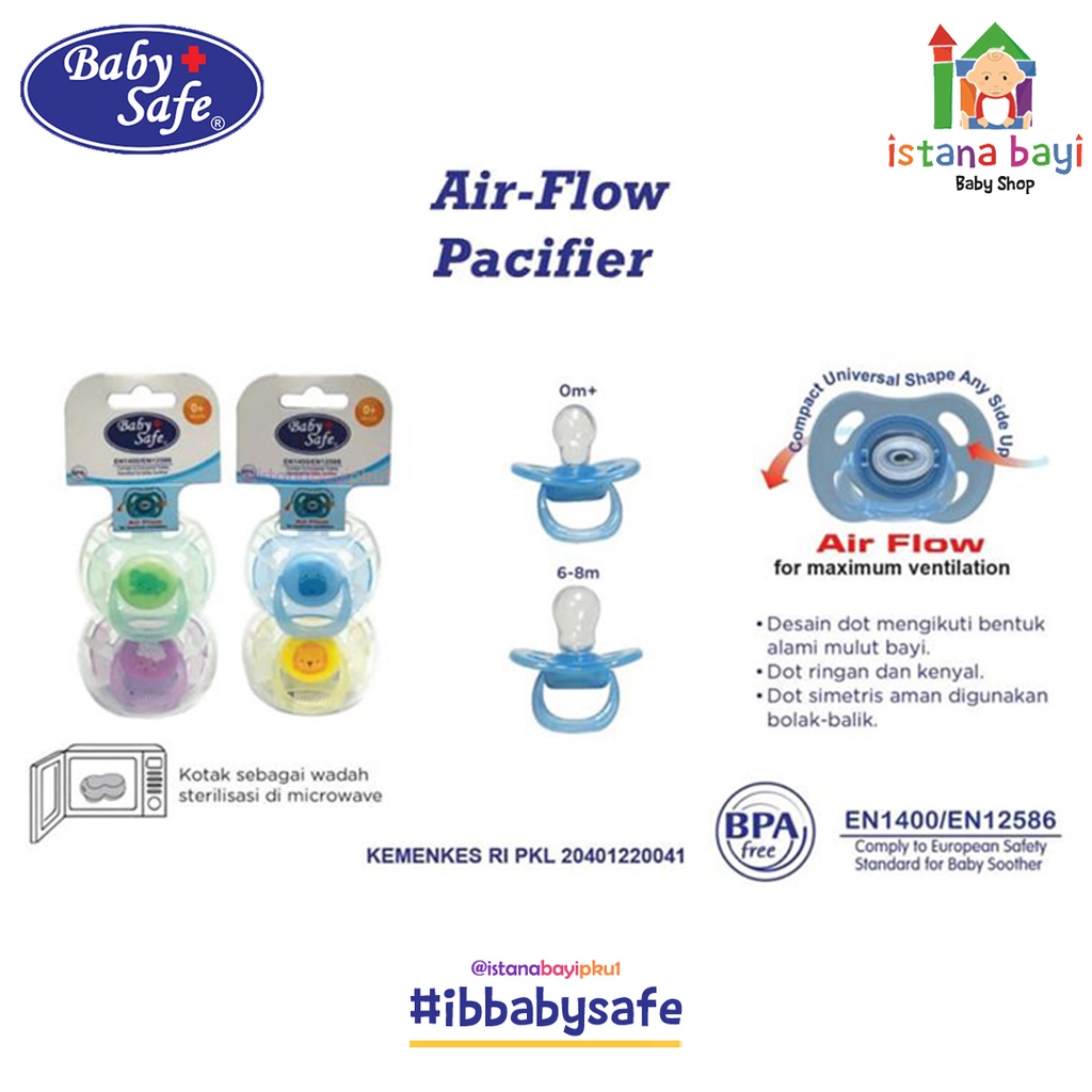 Baby Safe Pacifier PC02M / Kompeng Bayi