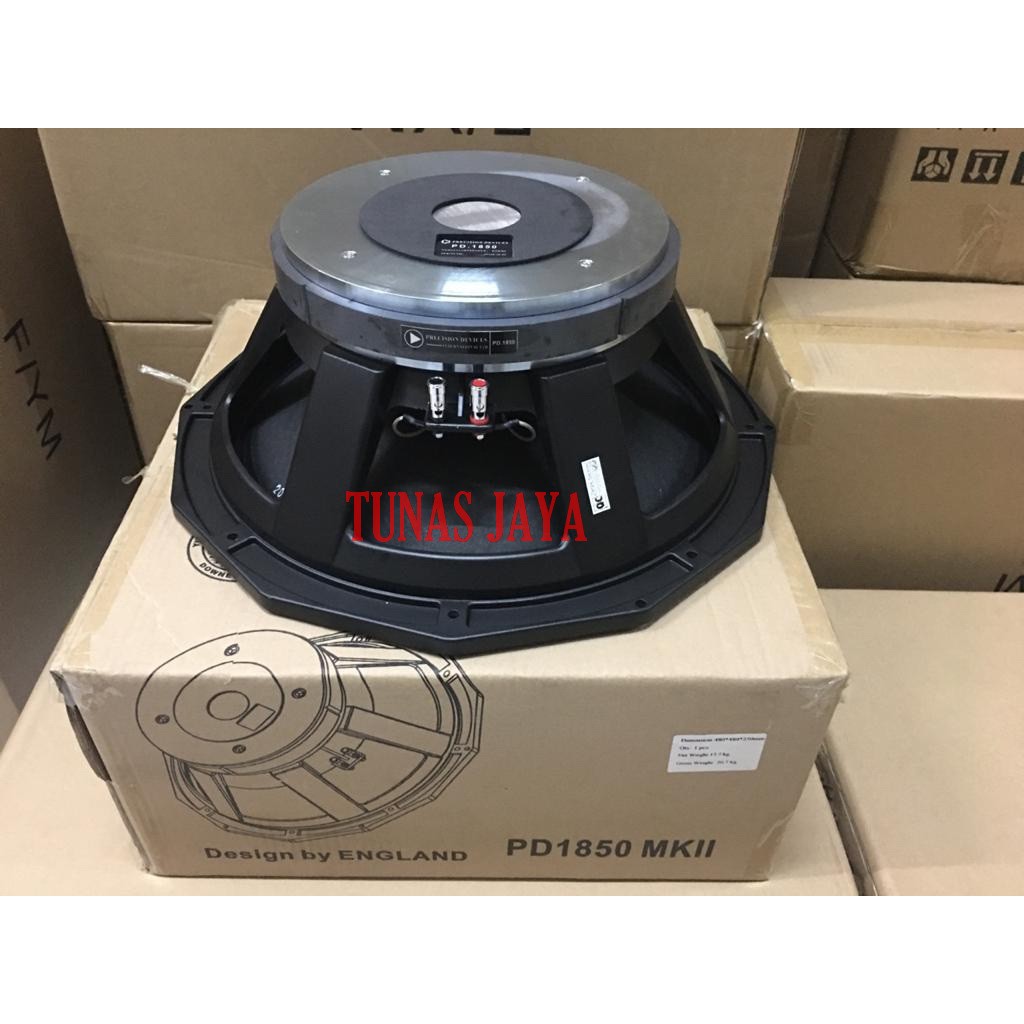 Komponen Speaker PD 1850 MK II Precision Devices  PD1850 MKII