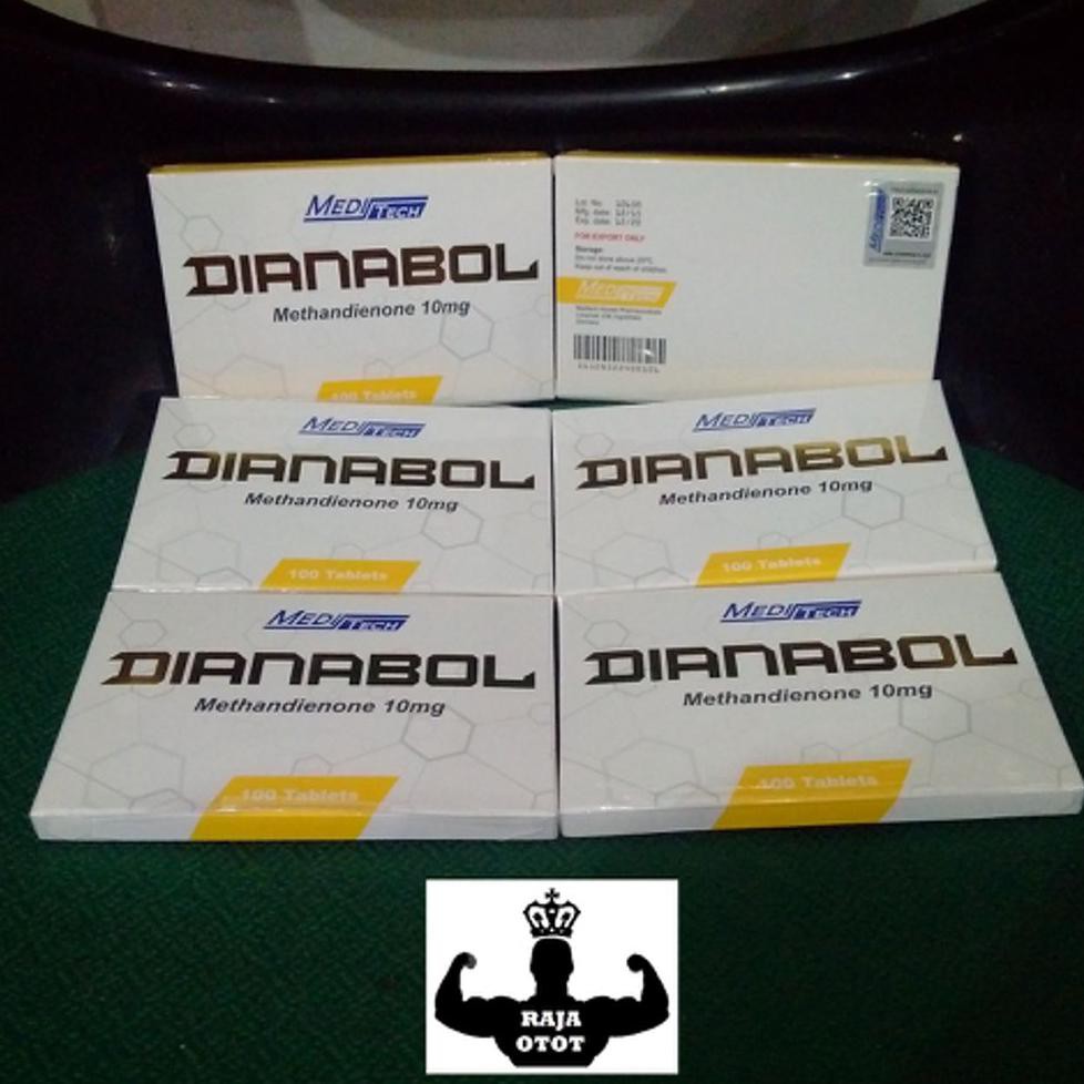 Murah Meriah Dianabol (Methandienone) Meditech 10 Mg X 100 Tabs