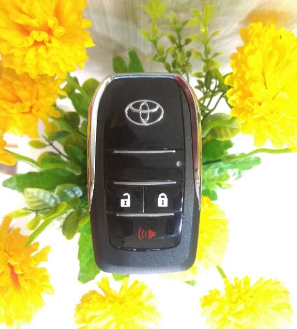 Flip key toyota 2/3 tombol innova yaris vios altis fortuner