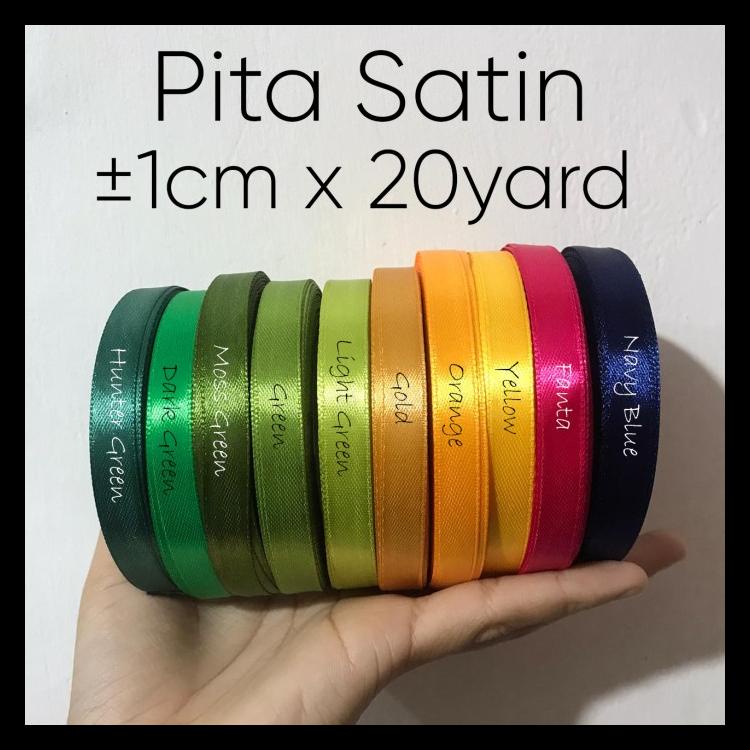 

PITA SATIN 1CM X 20YARD - HAMPERS IDUL FITRI - KETUPAT TERMURAH
