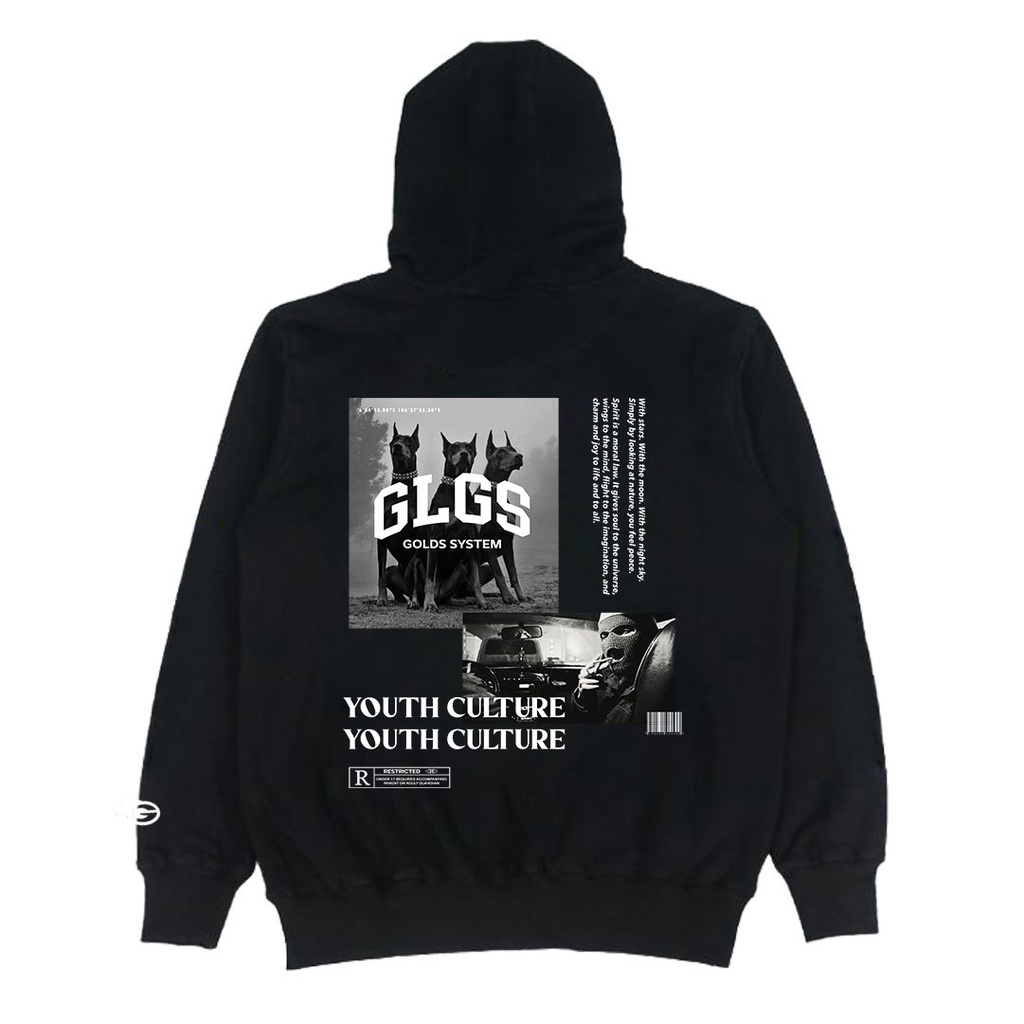 GLGS - Hoodie Pullover Youth Culture Fleece