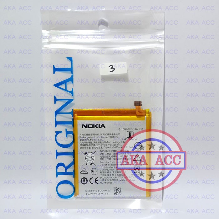 Batre Nokia 3 TA 1032 HE319 Batu Battery Baterai Tanam Original