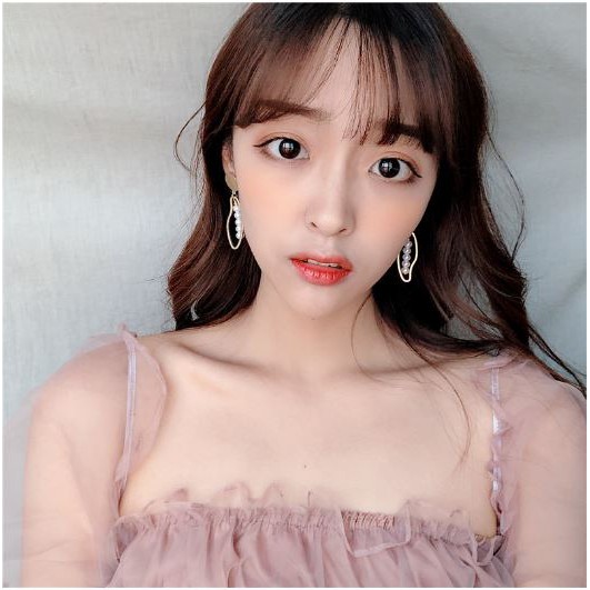 Anting korea murah  anti  karat  S925 Needle East Gate 