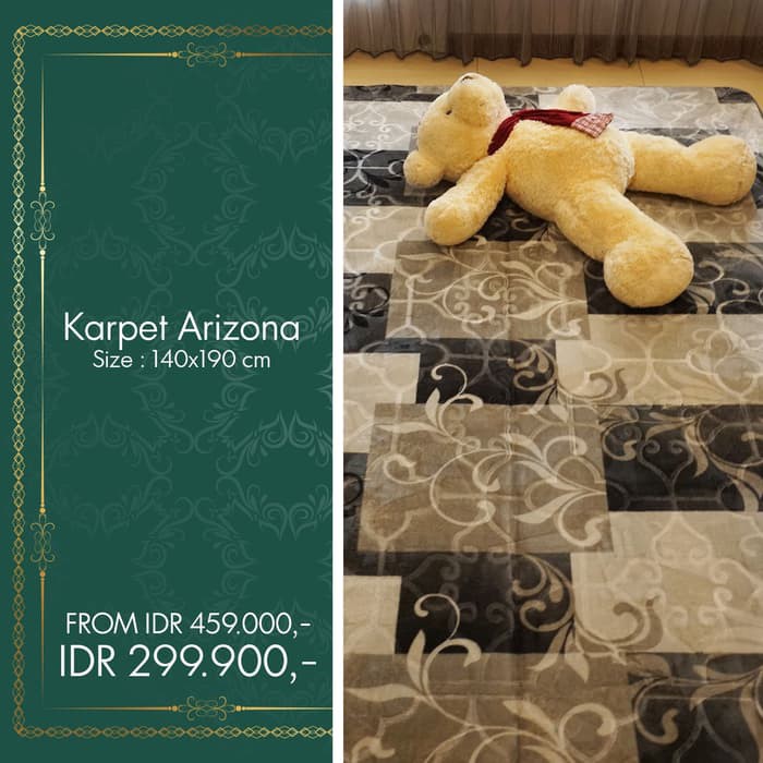 KARPET PERMADANI TURKEY ARIZONA LONDON (M) - PREMIUM IMPORT - LDN001