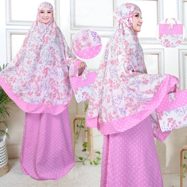 Mukena chelsia 5 warna