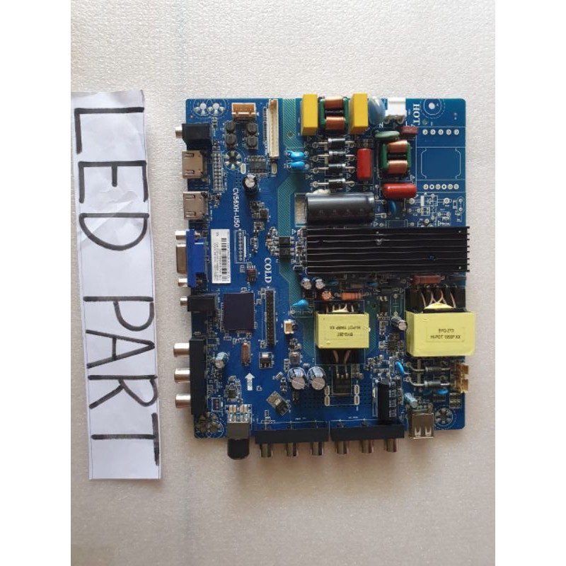 MB mainboard tv led polytron 43 inci dan 40 inci PLD 43T150, PLD 40D150