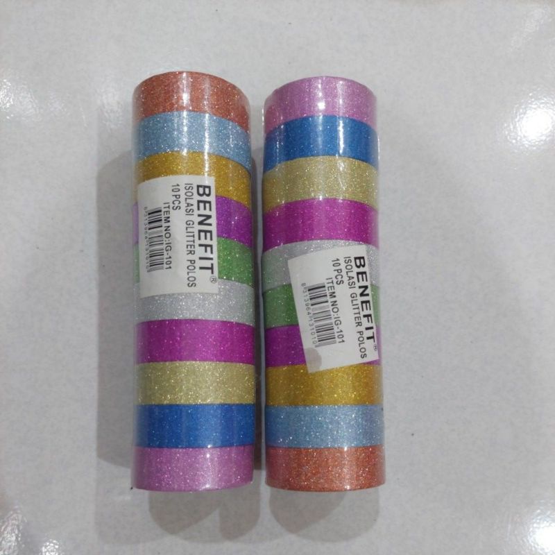 

Isolasi Glitter Polos Benefit (1 Slot) / Isolasi Glitter Polos