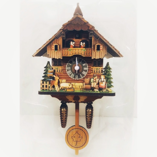 Souvenir Pajangan Hadiah Magnet Kulkas Jam Cuckoo / Jam Kukuk
