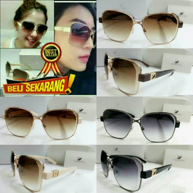 Ready Stok syahrini kotak 26068 / kacamata fashion wanita terbaru  / sunglasses UV protection