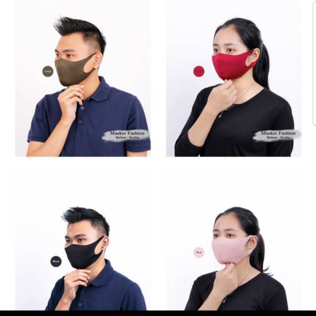 Masker kain scuba