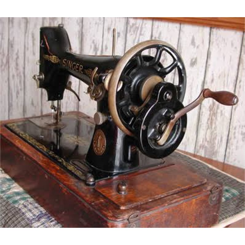 Ontelan tangan untuk mesin jahit klasik traditional - hand crank for vintage sewing machine