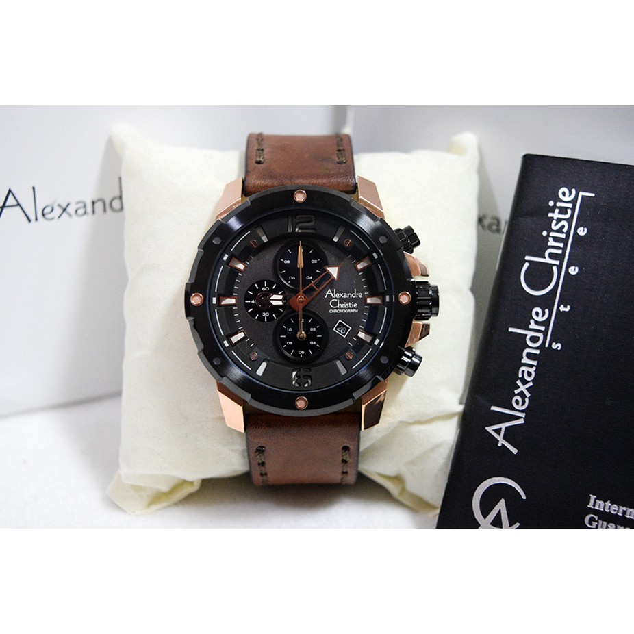 JAM TANGAN PRIA ALEXANDRE CHRISTIE AC 6410 / 6410MC ORIGINAL & BERGARANSI