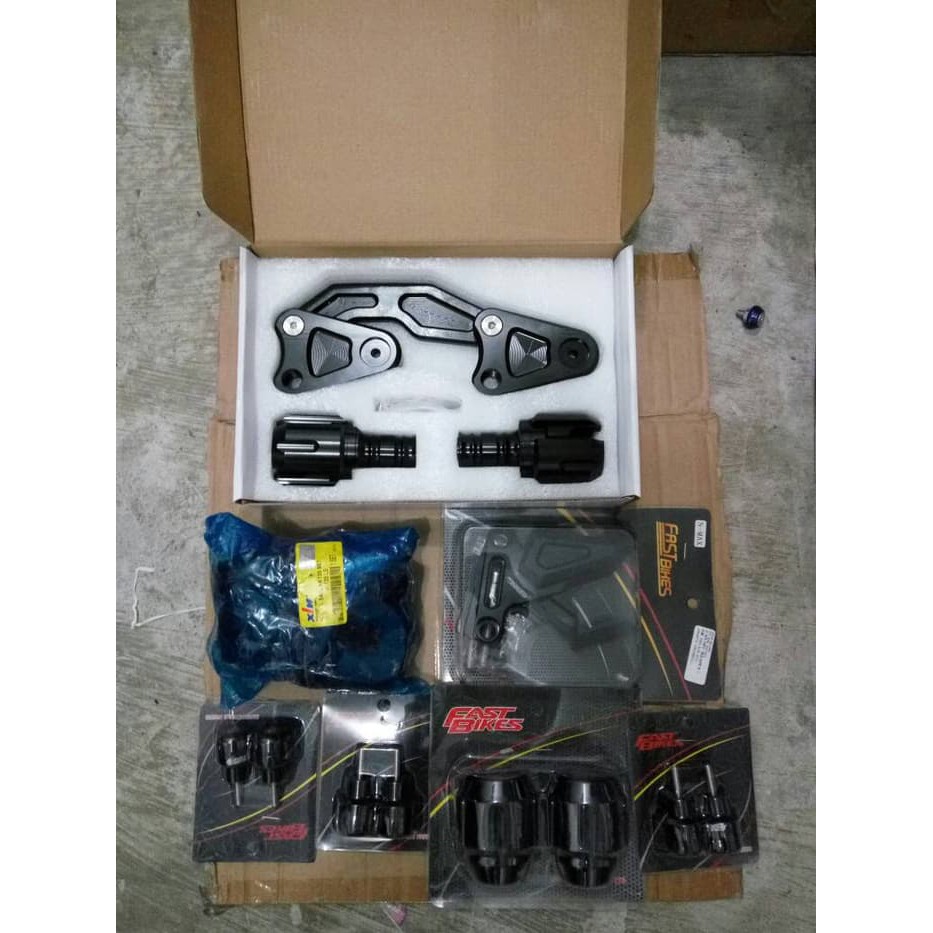 Diskon Paketan Slider Knalpot. saklar pulsar nmax. jalu roda.